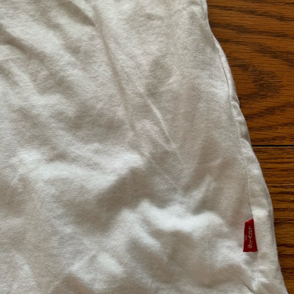 Levi’s Logo White Tee, Size Small - Picture 4 of 5